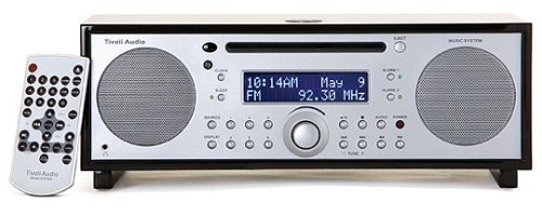 Tivoli Audio Model Music System Radio / CD-Player Kombination Klavierlack schwarz/silber