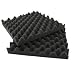 Singer Safety Charcoal Convoluted Acoustic Foam, 27" Length x 54" Width x 3" Thick
