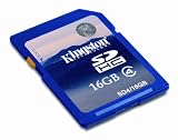 Kingston SDHC 16GB Class 4 Flash Memory Card