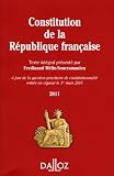 Constitution de la République française : Texte intégral