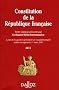 Constitution de la R�publique fran�aise : Texte int�gral