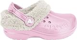 Crocs Blitzen Clog (Toddler/Little Kid),Bubblegum/Oatmeal,8-9 M US Toddler