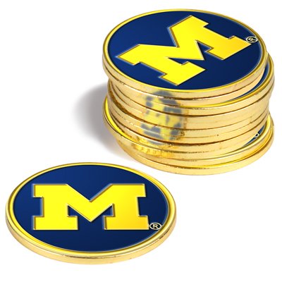 Michigan Wolverines Golf Ball Markers