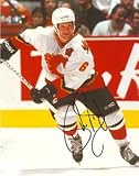 Phil Housley Calgary Flames Signed 8x10 Photo