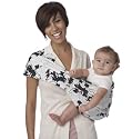 Hotslings Reversible Pouch Style Baby Carrier, Leaves Noir, Size 7