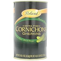 Roland Extra Fine Cornichons, 148 Ounce Can