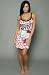 Hello Kitty Intimates The One Fine Day Chemise in Red,Sleepwear for Women
