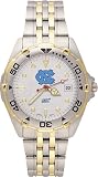 North Carolina Tar Heels Men's All Star Watch Stainless Steel Bracelet