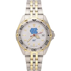 Buy North Carolina Tar Heels Mens All Star Watch Stainless Steel Bracelet