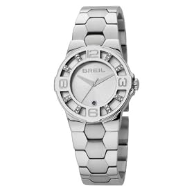 Breil - TW0758 - Montre Femme - Quartz Analogique - Cadran Nacre - Bracelet Acier Inoxydable Argent