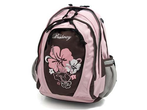 BESTWAY FREIZEIT- UND SCHULRUCKSACK 'PINK FLOWER'