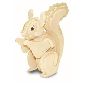Wooden Model Construction Kit : Wooden Squirrel [Toy]