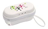 Splash-proof Speaker Case for iPod, iPhone, Zune MP3 w/ External Controls, White