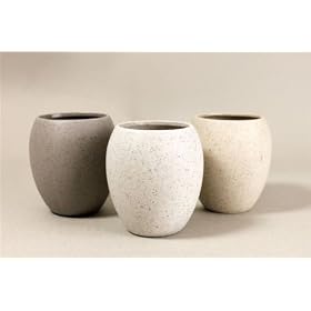 GREY Stone Effect Bathroom Tumbler