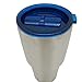 Lid For Yeti,30 oz Rambler Tumbler,Spill Proof & Splash Resistant Blue Color