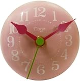 Coga (コガ) 置き時計 Touki Dome Clock Pink ピンク 時計幅:100mm 陶器 風防無 JFK08093002-PKの画像