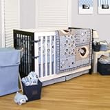 Rockets 4 Piece Crib Bedding Set by Trend Lab
