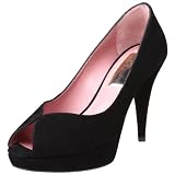 Luxury Rebel Women's Cathleen Suede Peep Toe Pump