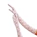 DreamHigh Long Elagent Lace Evening Gloves (Finger White)