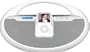 iLive IBCD2817DP Portable CD Player and AM/FM Stereo Radio Boombox with iPod Docking System with Remote Control