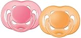 Philips AVENT BPA Free Freeflow Pacifier, 6-18 Months, 2-Pack, Colors May Vary