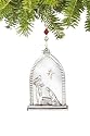 Waterford&reg; Crystal Nativity Holy Family, Christmas Ornament