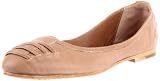FRYE Women's Carson String Ballet Flat, Taupe,5.5 M US