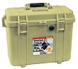 Pelican 1430 Toploader Watertight Hard Case with Foam Insert - Desert Tan