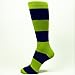 Spotlight Hosiery Elite Quality Colorful Men's Groomsmen Dress Striped Socks