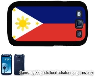 Philippines Filipino Pilipinas Flag Samsung Galaxy S3 i9300 Case Cover Skin Black