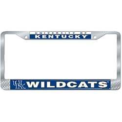 Kentucky Wildcats NCAA Chrome License Plate Frame by Wincraft