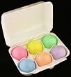 Six Pastel Easter Egg Golf Balls in Carton