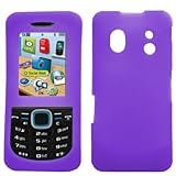 Purple Silicone Skin Cover Case for Verizon Samsung Intensity 2 U460