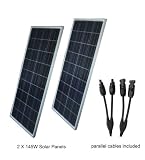 DM 145w Polycrystalline Solar Panel (2 Pack)