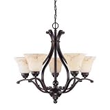 Nuvo Lighting Anastasia Six-Light Chandelier