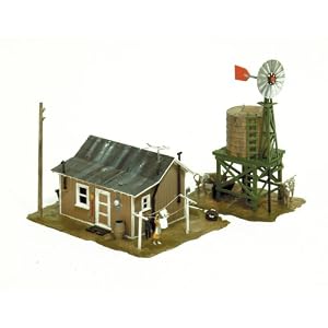 Life-Like Trains  HO Scale Building Kits - Western Homestead