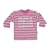 Striped long sleeve fuchsia/pink 6-12 months 'Dad thinks he knows a lot but mum knows everything' tee top