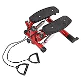FDS Mini Fitness Stepper with Digital Display and Training Rope