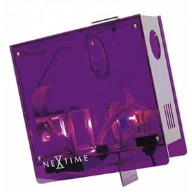 Nextime Projection clock, purple by Nextime