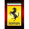 Ferrari (Logo) Art Poster Print - 24x36 Poster Print, 24x36