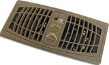 The AirFlow Breeze Home Heating/Cooling System (Brown) (Fits 4″W x 10″L opening)