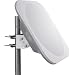 Micro Flat 440 Flachantenne mit integriertem Twin LNB wei�