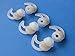 6pcs : 3 Pairs Medium (M) Noise Isolation with Extra Layer Comfortable Earbuds Eartips for SoundSport In Ear Earphones / Headphones