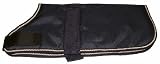 12" Navy Dog Coat No Lining