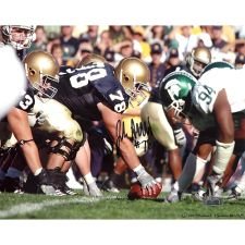John Sullivan Over Center vs. Michigan State 8x10 Photo