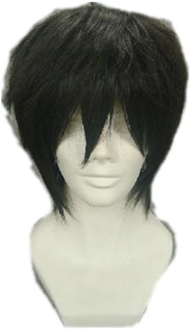 Detective Conan Mix One Piece Black Cosplay Wig Costume Wigs