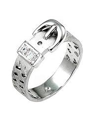 Silver Buckle Ring