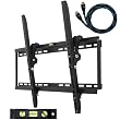 Cheetah Mounts APTMM2B Flat Screen TV Wall Mount Bracket for 32-65-Inch Plasma LED LCD TV
