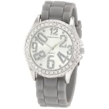 Cerentino Womens RB008  Round Rhinestone Accented 5