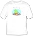 T-shirt with snail, aquarium
